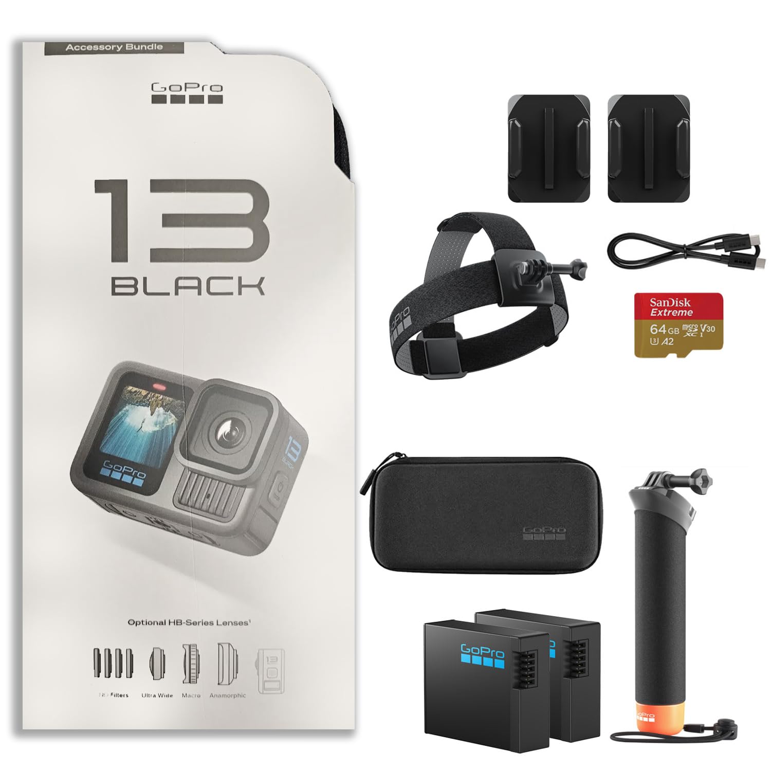 Amazon.com : GoPro Hero13 Black 27MP Waterproof Action Camera
